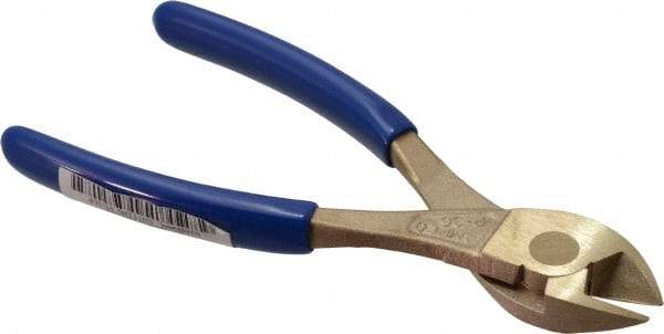 Ampco - 7" OAL, Diagonal Cutter - Aluminum Bronze Handle - Americas Tooling