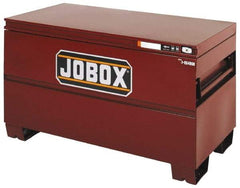 Jobox - 42" Wide x 20" Deep x 23-3/4" High Job Site Box - 1 Door, Steel, Brown - Americas Tooling