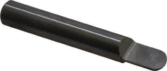 Accupro - 3/8 Inch Diameter, 2-1/2 Inch Overall Length, 1/2 Inch Split Length, Solid Carbide, Full Radius Split End Carbide Blank - Single End - Americas Tooling