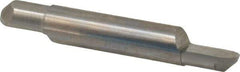 Accupro - 3/8 Inch Diameter, 2-1/2 Inch Overall Length, 1/2 Inch Split Length, Solid Carbide, Full Radius Split End Carbide Blank - Double End - Americas Tooling