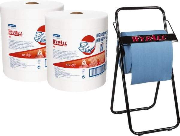 WypAll - Black Wipe Dispenser - For Use with Jumbo Roll Wipes - Americas Tooling