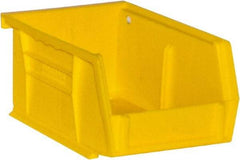 Durham - 5-7/16" Deep, Yellow Plastic Hang and Stack Bins - 3" High x 4-3/16" Wide x 5-7/16" Long - Americas Tooling