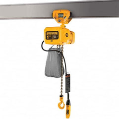 Harrington Hoist - Electric Hoists Type: Electric Chain Hoist Load Capacity (Ton): 1/2 - Americas Tooling