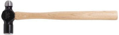 Blackhawk by Proto - 1 Lb Head Forged Steel Ball Pein Hammer - 14" Wood Handle, 14" OAL - Americas Tooling