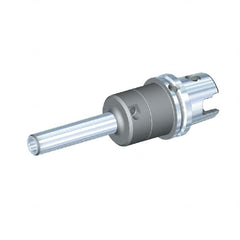 Kennametal - KM63XMZ Modular Connection, 10mm Hole Diam, Hydraulic Tool Holder/Chuck - 17.5mm Nose Diam, 160mm Projection, 31mm Clamp Depth, 15,000 RPM, Through Coolant - Exact Industrial Supply