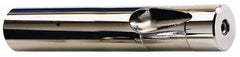 Dayton Lamina - 1" Shank Diam, 31/32" Machinable Length, 2-1/4" OAL, Ejector Mold Die Blank - 1/16" Pin Extension Length, Ball Lock, A2 Tool Steel - Americas Tooling