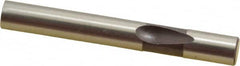 Dayton Lamina - 1/4" Shank Diam, Ball Lock, M2 Grade High Speed Steel, Solid Mold Die Blank & Punch - 2" OAL, Blank Punch, Regular (LPB) Series - Americas Tooling