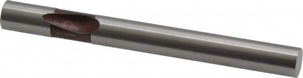 Dayton Lamina - 1/4" Shank Diam, Ball Lock, A2 Grade Tool Steel, Solid Mold Die Blank & Punch - 2-1/2" OAL, Blank Punch, Regular (LPB) Series - Americas Tooling