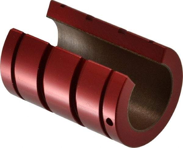 Pacific Bearing - 1" Inside Diam, 3,525 Lbs. Static Capacity, Open Linear Bearing - Americas Tooling