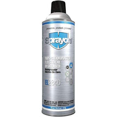 Sprayon - 18 Ounce Aerosol Electrical Grade Cleaner/Degreaser - 15,000 Volt Dielectric Strength, Nonflammable, Food Grade, Plastic Safe - Americas Tooling