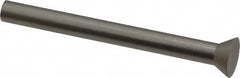 Dayton Lamina - 0.3375" Head Diam, 3/16" Shank Diam, Quill Head, High Speed Steel Solid Mold Die Blank & Punch - 60° Head Angle, 0.1313" Head Height, 2" OAL, Blank Punch, KWX Series - Americas Tooling