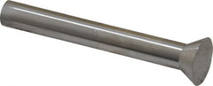 Dayton Lamina - 0.45" Head Diam, 1/4" Shank Diam, Quill Head, High Speed Steel Solid Mold Die Blank & Punch - 60° Head Angle, 0.175" Head Height, 2" OAL, Blank Punch, KWX Series - Americas Tooling