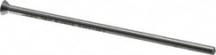 Dayton Lamina - 0.1688" Head Diam, 3/32" Shank Diam, Quill Head, High Speed Steel Solid Mold Die Blank & Punch - 60° Head Angle, 0.0657" Head Height, 2-1/2" OAL, Blank Punch, KWX Series - Americas Tooling