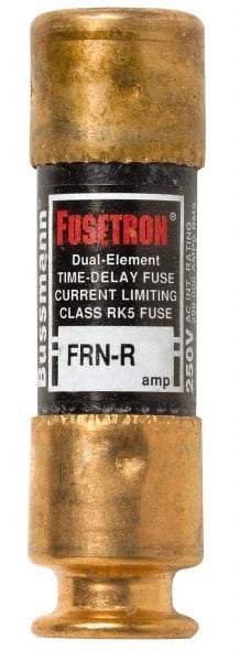 Cooper Bussmann - 125 VDC, 250 VAC, 0.4 Amp, Time Delay General Purpose Fuse - Fuse Holder Mount, 50.8mm OAL, 20 at DC, 200 (RMS) kA Rating, 9/16" Diam - Americas Tooling