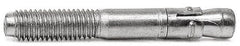 Wej-It - 1/4 Inch Diameter, 2-1/4 Inch Overall Length, Grade 1018, Wedge Expansion Concrete Anchor - Americas Tooling