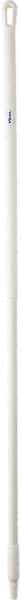 Vikan - 59 x 1-1/4" Fiberglass Squeegee Handle - European Threaded Connection, White - Americas Tooling