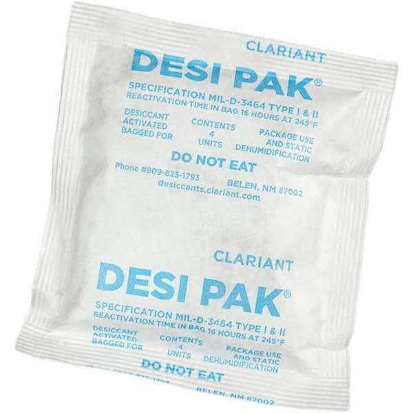 Armor Protective Packaging - Desiccant Packets Material: Clay Packet Size: 4 oz. - Americas Tooling