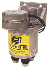 LDI Industries - 0.16 cc Output per Cycle, 2 Outlet Central Lubrication System Electric Pump - 66.55mm Wide x 134.37mm High, 120 Volt, Oil/Grease, 1/8-27 Outlet Thread, NPTF - Americas Tooling