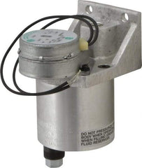 LDI Industries - 0.16 cc Output per Cycle, 1 Outlet Central Lubrication System Electric Pump - 66.55mm Wide x 134.37mm High, 120 Volt, Oil/Grease, 1/8-27 Outlet Thread, NPTF - Americas Tooling