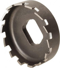 Greenlee - 2" Diam, 1/2" Cutting Depth, Hole Saw - High Speed Steel Saw, Toothed Edge - Americas Tooling