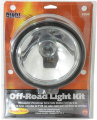 Peterson - 100 Watt Clear Automotive Auxilary Light - Steel, 4.6 Amp, 12 V - Americas Tooling