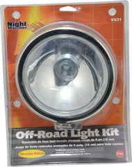 Peterson - 100 Watt Clear Automotive Auxilary Light - Steel, 4.6 Amp, 12 V - Americas Tooling