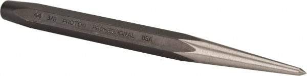 Proto - 3/8" Prick Punch - 5-1/4" OAL, Steel - Americas Tooling