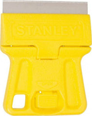 Stanley - 1-Edge Scraper - 1-1/2" Blade Width x 1-1/2" Blade Length, Plastic Handle - Americas Tooling