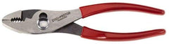 Proto - 8-1/16" OAL, 1-3/4" Jaw Length, 1-13/64" Jaw Width, Combination Slip Joint Pliers - Regular Nose Head, Standard Tool, Wire Cutting Shear - Americas Tooling