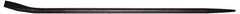 Value Collection - 36" OAL Pinch Bar - 7/8" Wide, Steel - Americas Tooling