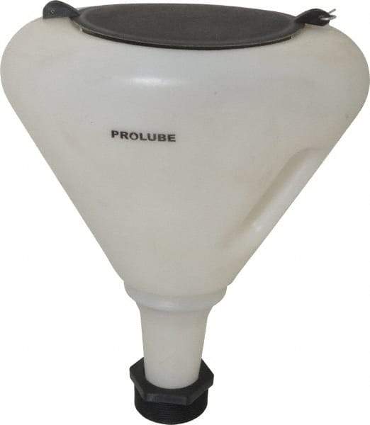 PRO-LUBE - 9-1/2" Diam, Spill Proof Funnel - Americas Tooling