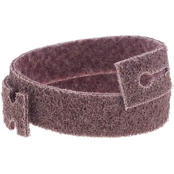 WALTER Surface Technologies - 1-3/16" Wide x 25" OAL, Aluminum Oxide Abrasive Belt - Aluminum Oxide, Medium, Nonwoven - Americas Tooling