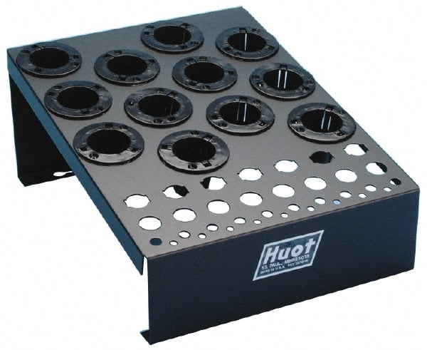 Huot - 12-1/2 Inches Width x 6-3/4 Inches Height NC Tool Holder and DA Collet Rack - Americas Tooling