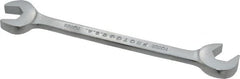 Proto - 10mm Standard Open End Wrench - 4-7/8" OAL, Double End, Chrome Finish, 15° & 60° Head Angle - Americas Tooling