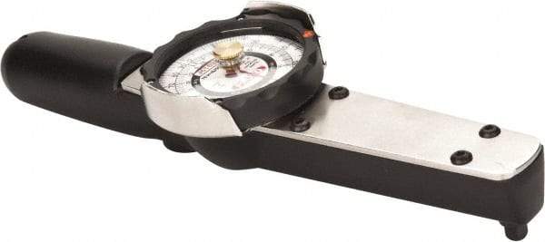 Proto - 1/4" Drive Dial Torque Wrench - 75 In/Lb Torque, 10" OAL, 1 In/Lb Graduation, Fixed Head - Americas Tooling