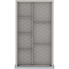 LISTA - 7-Compartment Drawer Divider Layout for 3.15" High Drawers - Americas Tooling