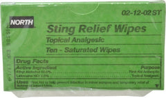 North - 10 Qty 1 Pack 10 Pack Pain Relief Wipe - Americas Tooling