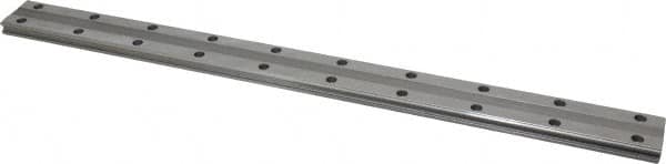 THK - 480mm OAL x 37mm Overall Width x 11mm Overall Height 4 Way HRW Rail - 50mm Between Holes, 4-1/2 x 7-1/2 x 5.3mm Hole Size - Americas Tooling