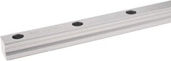 THK - 2,520mm OAL x 28mm Overall Width x 23mm Overall Height 4 Way SHS Rail - 80mm Between Holes, 9 x 14 x 12mm Hole Size - Americas Tooling