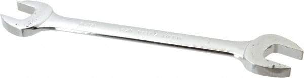 Blackhawk by Proto - 15/16" x 1" Standard Open End Wrench - 11-13/32" OAL, Double End, Full Polish Finish, 15° Head Angle - Americas Tooling