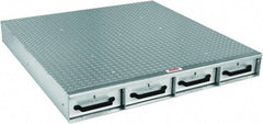 Jobox - 48" Wide x 6" High x 50" Deep Utility Chest - Fits Van Floor or Truck Bed - Americas Tooling