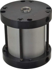 Parker - 3" Stroke x 3" Bore Double Acting Air Cylinder - 1/4 Port, 5/8-18 Rod Thread, -10 to 200°F - Americas Tooling