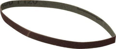 Tru-Maxx - 3/8" Wide x 13" OAL, 120 Grit, Aluminum Oxide Abrasive Belt - Aluminum Oxide, Fine, Coated - Americas Tooling