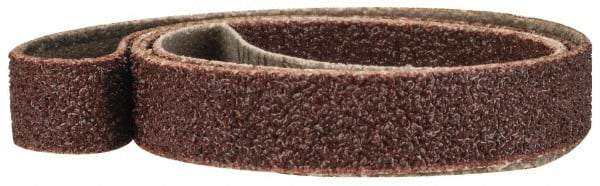 Tru-Maxx - 3/8" Wide x 24" OAL, 80 Grit, Aluminum Oxide Abrasive Belt - Aluminum Oxide, Medium, Coated - Americas Tooling