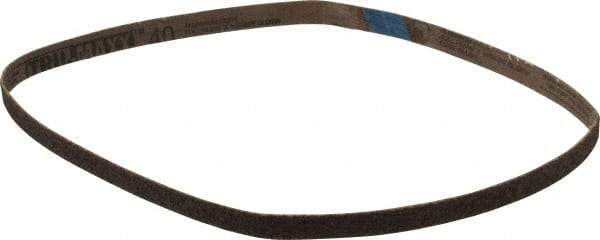 Tru-Maxx - 1/2" Wide x 24" OAL, 40 Grit, Aluminum Oxide Abrasive Belt - Aluminum Oxide, Coarse, Coated - Americas Tooling