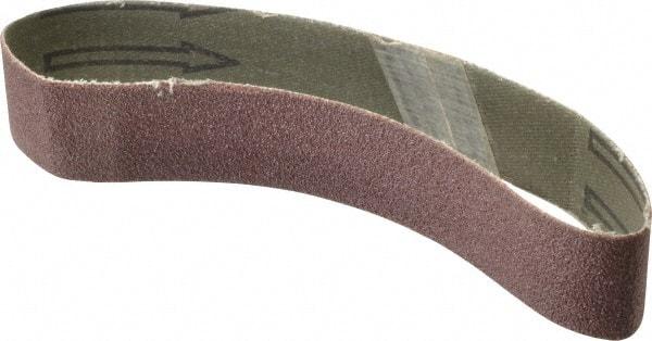 Tru-Maxx - 1" Wide x 12" OAL, 120 Grit, Aluminum Oxide Abrasive Belt - Aluminum Oxide, Fine, Coated - Americas Tooling