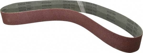 Tru-Maxx - 2" Wide x 48" OAL, 60 Grit, Aluminum Oxide Abrasive Belt - Aluminum Oxide, Medium, Coated - Americas Tooling