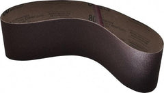 Tru-Maxx - 4" Wide x 36" OAL, 80 Grit, Aluminum Oxide Abrasive Belt - Aluminum Oxide, Medium, Coated - Americas Tooling