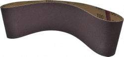 Tru-Maxx - 6" Wide x 48" OAL, 100 Grit, Aluminum Oxide Abrasive Belt - Aluminum Oxide, Fine, Coated - Americas Tooling