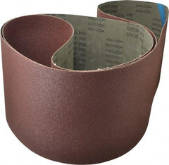 Tru-Maxx - 8" Wide x 107" OAL, 60 Grit, Aluminum Oxide Abrasive Belt - Aluminum Oxide, Medium, Coated - Americas Tooling